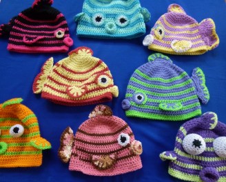 Kissy Fish Crochet Pattern by Darleen Hopkins