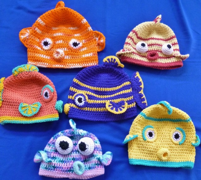 Crochet Pattern Kissy Fish by Darleen Hopkins