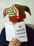 Court Jester, Elf, Joker, Clown, Fool crochet hat pattern by Darleen Hopkins #CbyDH
