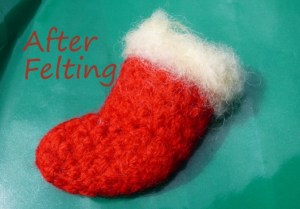 after felting