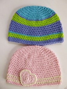 Based on Crazy Frog Hat crochet pattern by Darleen Hopkins