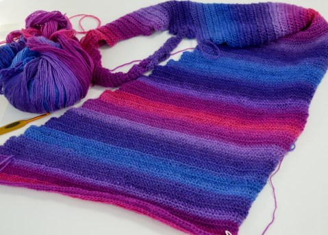 Whispers in Knit Picks Chroma, in processhttp://www.ravelry.com/patterns/library/whispers-shawl-shawlette-or-scarf
