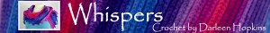 Whispers, Crochet by Darleen Hopkins http://www.ravelry.com/patterns/library/whispers-shawl-shawlette-or-scarf