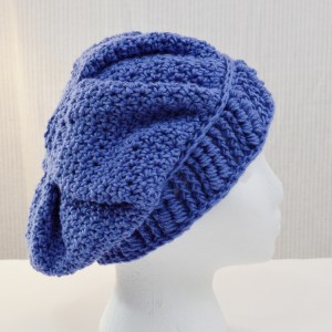 Winter Tracks crochet hat pattern by Sarah Jane