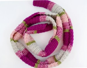 Glacier scaf before blocking acrylic