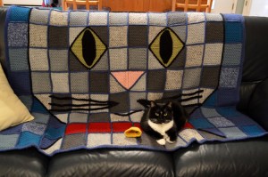 Patchwork Kitty Blanket