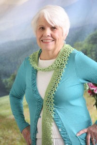 Fresh Air Scarf crochet pattern by Darleen Hopkins August 2016 Photo by ILikeCrochet.com #CbyDH