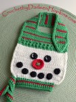 Snowman Bib