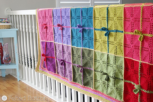 Gifted Blanket crochet pattern by Susan Carlson