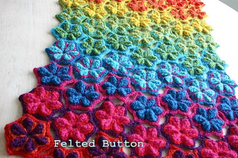 Star Fruit Blanket or Rug by Susan Carlson
