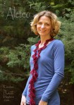 Aleteo Scarf a lace crochet pattern by Darleen Hopkins